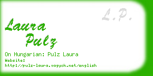 laura pulz business card